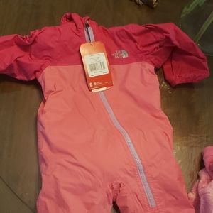 NWT Northface Infant Girl's Snowsuit